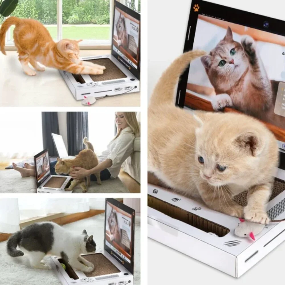 Cat Laptop Scratcher | Cardboard Cat Scratcher 